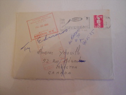ENVELOPPE - Courrier Non Distribué - CANADA - Lettres & Documents