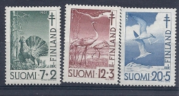 131008462   FINLANDIA  YVERT  Nº  379/81  **/MNH - Unused Stamps