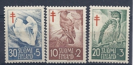 131008464   FINLANDIA  YVERT  Nº  441/3  */MH - Unused Stamps