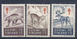 131008466   FINLANDIA  YVERT  Nº  458/60 */MH - Unused Stamps