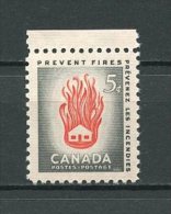 CANADA 1956 N° 291** Neuf = MNH Superbe Prévention Contre Les Incendies Fire - Unused Stamps