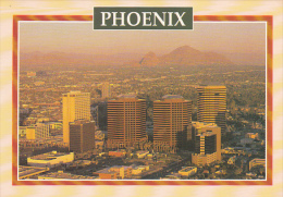 Aerial View Towering Highrises Phoenix Arizona - Phoenix