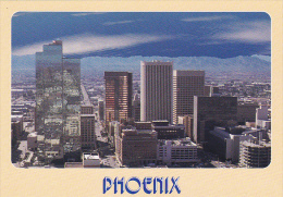 Aerial View Downtown Business Skyline Phoenix Arizona - Phönix