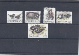 131008476   DINAMARCA  YVERT  Nº   1089/93  (*)/MNH  SIN  GOMA - Neufs