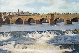 BT17733 Devorguilla S Bridge And The River Nith Dumfries   2 Scans - Dumfriesshire