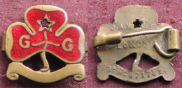 SCOUT - GG -  Enamel Badge / Pin / Brosch  --  Before WWII - Movimiento Scout