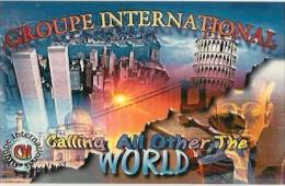 Carte De QSL -world Trade Center-tour De Pise--cpm  Longvic-france - CB-Funk