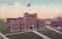 New York Syracuse State Armory 1910 - Syracuse