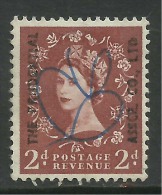 GB 1961 QE2 2d Revenue Ovpt Prudential Assoc Wmk 179 SG 613a...( R259 ) - Revenue Stamps