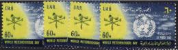 EGYPT - METEOROLOGICAL  - OUN - WMO  - **MNH - 1962 - 4x - Unused Stamps