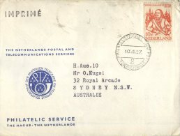 (515) Netherlands To Australia Commercial Cover - From Dutch Post Office - Autres & Non Classés