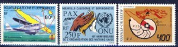 ##New Caledonia 1985. 3 Items. MH(*) Hinged. - Neufs