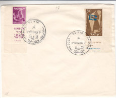 Israël - Document De 1959 ° - Poste Automobile - Obllitération Sede Gat - Musique - Briefe U. Dokumente