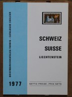 Pierre Bersier éditeur Catalogue Schweiz Suisse Liechtenstein édition Originale 1977 - Suisse