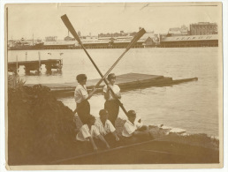 **QUEENSLAND CREW (nr.2)   ** . PORT ADELAIDE - AUSTRALIE( Brisbane )-Race-1924 - Rowing