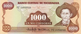 BILLET # NICARAGUA # 1985 # 1000 CORDOBAS # PICK 140 # NEUF # - Nicaragua