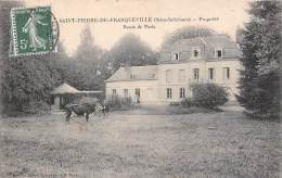 St  Pierre De Franqueville     76    Une Propriété  Route De Paris - Other & Unclassified