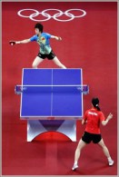 Table Tennis Stamped Carte Postal 1275 -11 - Table Tennis