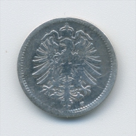 Allemagne 20 Pfennig 1875 - 20 Pfennig