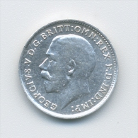 Angleterre 3 Pence 1917 - Sonstige & Ohne Zuordnung