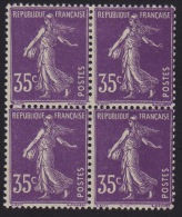 Semeuse 35c Violet Type II - Y&T N° 142b - Rare - Nuevos