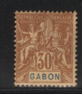 GABON N° 24 * - Unused Stamps