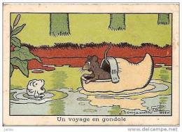 PHOSPHATE VITAL DE JACQUEMAIRE"VOYAGE EN GONDOLE" ILLUSTRE PAR BENJAMIN RABIER REF 15787 - Rabier, B.