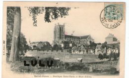 Delcampe - DEPT 62 : Saint Omer , Basilique Notre Dame Et Mont Sithieu  ( Précurseur ) - Saint Omer