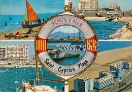 SAINT CYPRIEN PLAGE - N° 993 L - DIVERS ASPECTS  (CPM) - Saint Cyprien