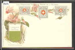 PREMIERS TIMBRES POSTE SUISSES - VAUD - TB - Premier