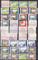 T3540 - SUISSE SWITZERLAND LOT DE TIMBRES DISTRIBUTEURS - Automatic Stamps