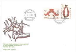 FINLAND   #FDC FROM YEAR 1980 - Lettres & Documents