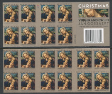 USA 2013 Scott 4815, Christmas Madonna And Child,  Booklet Of 20 WITH DIE CUTS, MNH (**) - 1981-...