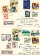 Lettres Pour La France, 1958/59. - Storia Postale