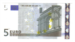 5 € FRANCE FRANCIA TRICHET UNC U L020F2 BAFFO DI COLORE VARIANTE Cod.€.036 - 5 Euro