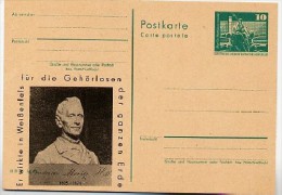 DDR P79-9-74 C19 Postkarte PRIVATER ZUDRUCK Friedrich Moritz Weißenfels 1974 - Privé Postkaarten - Ongebruikt