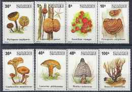 1979 ZAIRE 943-50** Champignons - Ungebraucht