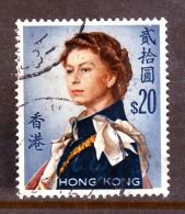 Hongkong, 1962, SG 210, Used, WM Upright - Gebraucht