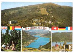 Kanzelhöhe Mit Gerlitzen, Kärnten,Österreich;Bergwanderer, Ossiachersee, Talstation Kanzelbahn / Téléphérique; TB - Ossiachersee-Orte