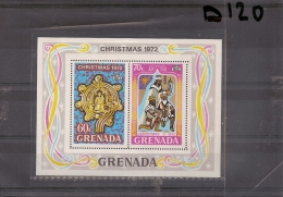 GRENADE / GRENADA  Bloc Feuillet Noël 1972  Neuf **   (ref588   ) - Grenade (...-1974)