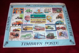 200 TIMBRES DIFFERENTS DE TRANSPORTS - Otros & Sin Clasificación