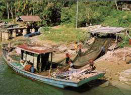(338) Malaysia - West Malaysia Fishing Boat - Malaysia