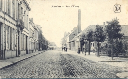 Messines, Rue D`Ypres, 1. WK, Feldpost-AK, 1915 - Messines - Mesen