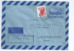 Aérogramme.Hongrie - Storia Postale