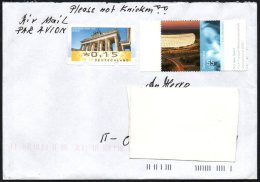 GERMANY 2013 - MAILED ENVELOPE - 2006 WORLD FOOTBALL CHAMPIONSHIPS - 2006 – Germany