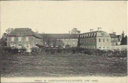 CPA De SAINT SAUVEUR LE VICOMTE - Abbaye (côté Ouest). - Saint Sauveur Le Vicomte