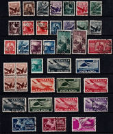 E0116 ITALY, Small Lot Of 35+ 1945 Stamps, Mixed Mounted Mint And Used - Other & Unclassified