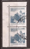 1983 JUGOSLAVIJA MAKEDONIJA SEHENSWUERDIGKEITEN KLOSTER  ST. JOVAN OHRID USED - Gebruikt