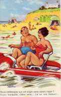 Jean CHAPERON Vous Embarquez Sur Cet Engin... Couple Sur Pedalo - Chaperon, Jean