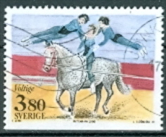Schweden 1990 Mi. 1605 Gest. Zirkus Reiter Pferd - Cirque